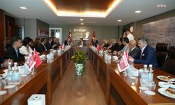 Ümit Özdağ, Antalya Sanayici ve İş İnsanları Derneği'ni ziyaret etti