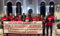 Van'da işten çıkarılan 223 işçinin eylemi 435'inci gününde