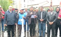 YENİ Parti Kars İl Örgütü, Halk TV'ye kayyum atanmasını protesto etti