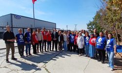 YENİ Parti'den Edirne'de TYH Tekstil'den çıkarılan işçilere destek ziyareti