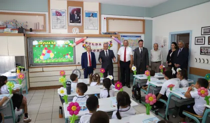 Bursa İl Milli Eğitim'den uyum öğrencilerine ziyaret