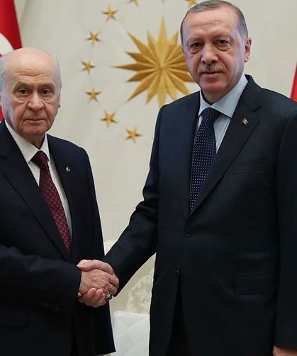 Cumhurbaşkanı Erdoğan, Devlet Bahçeli'yi Cumhurbaşkanlığı Külliyesi'nde kabul edecek