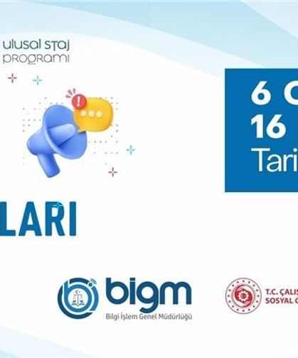 Üniversitelilere staj fırsatı! Başvurular başladı