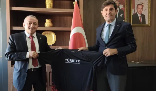 Türkiye Atletizm Federasyonu Asbaşkanı Cura'dan Mardin'de kurum müdürlerine ziyaret