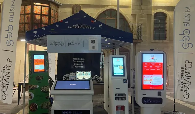 Yeni nesil kiosklar Gaziantep’te hizmete girdi