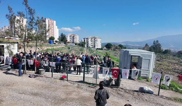 Bornova'da kent bostanlarında yaz sezonu hazırlıkları başladı