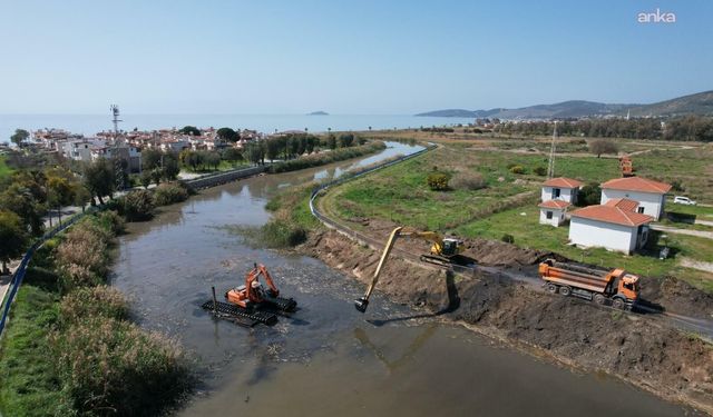 İzmir'de derelerden 125 bin ton malzeme çıkarıldı