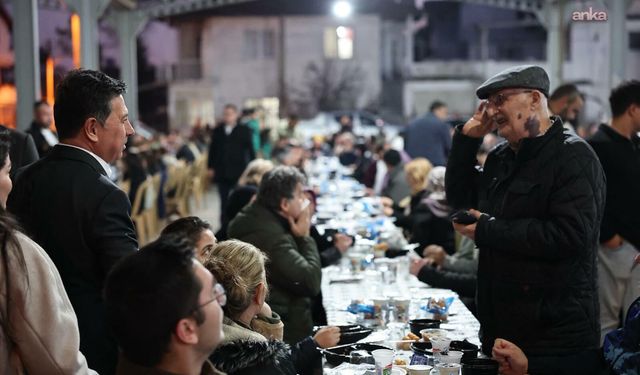Muğla Büyükşehir Belediyesi'nin iftar sofrası Datça'da kuruldu