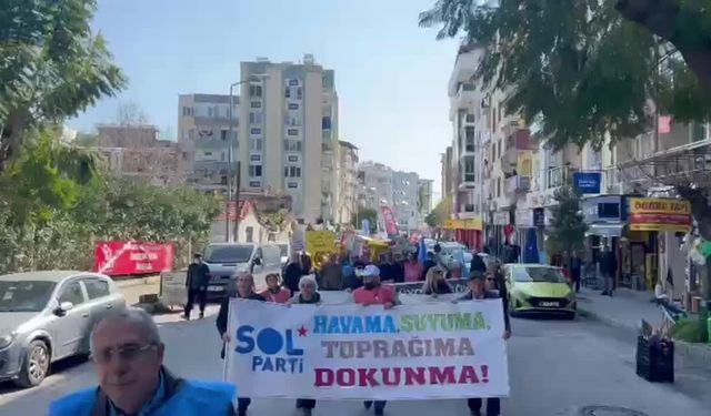 SOL Parti, Söke'de yürüyüş düzenledi