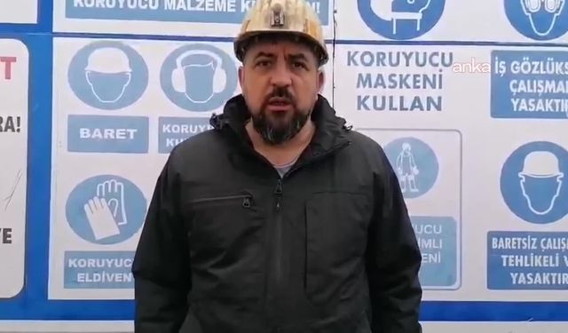 Soma'da Anadolu maden işçileri maaşlarını alamadıkları gerekçesiyle iş bıraktı