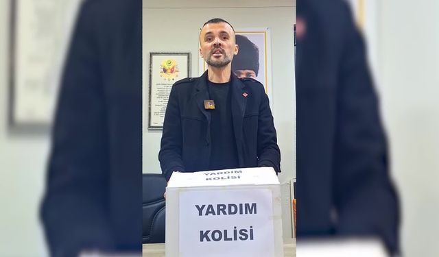 Trabzon'un Şalpazarı ilçesinde AK Parti'nin dağıttığı 'yardım kolisi' tartışması...