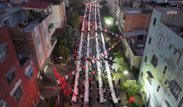 Adana Büyükşehir Belediyesi'nden Tellidere'de iftar programı