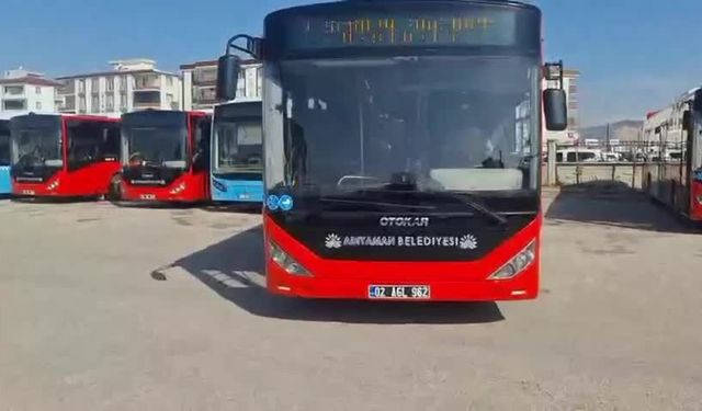 Adıyaman'da bayram süresince toplu taşıma ücretsiz olacak