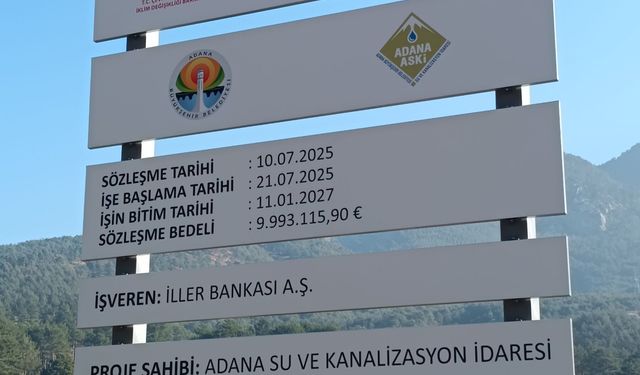 ASKİ'den Pozantı projeleri açıklaması: 'Belediyenin emeğini görmezden gelen bir yaklaşım sergilemektedir'
