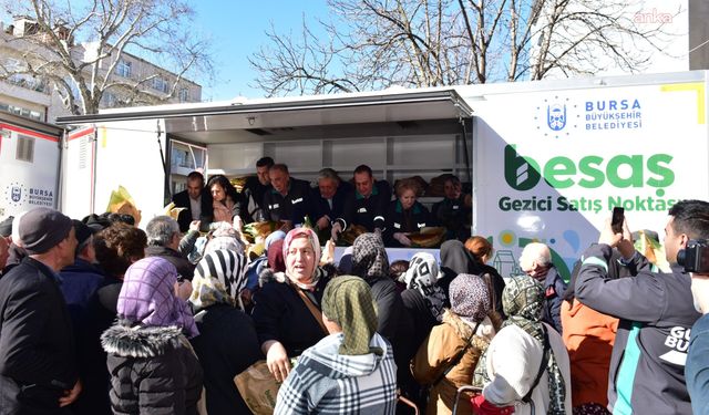 Bursa Yenişehir'de ramazan pidesi Büyükşehir Belediyesi'nden