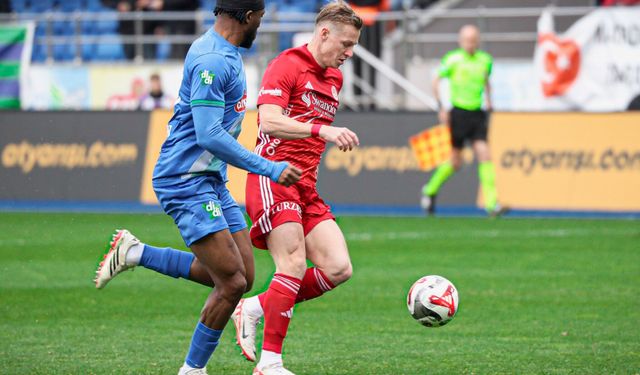 Çaykur Rizespor, Hesap.com Antalyaspor'u 1-0 mağlup etti