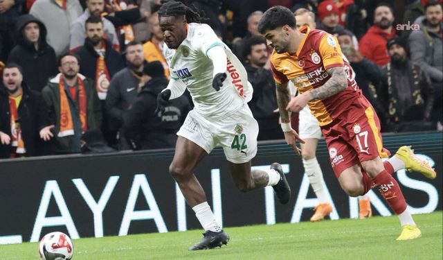 Galatasaray, Alanyaspor'u 3-1 mağlup etti