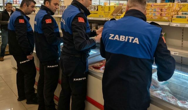 Gemlik Zabıtası, marketlere yönelik denetimlerini sıklaştırdı