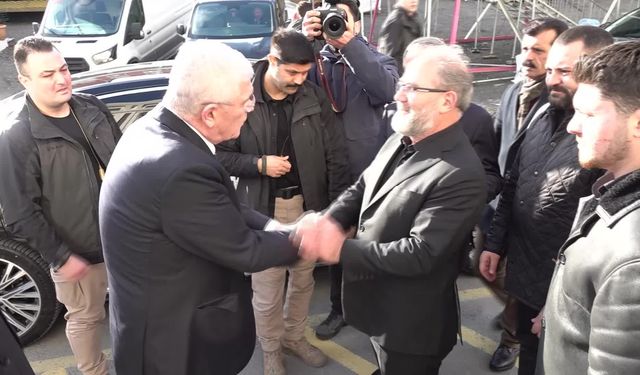 Müsavat Dervişoğlu'ndan Selahattin Özgündüz'e taziye ziyareti