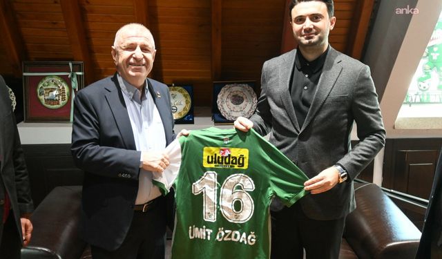 Ümit Özdağ'dan Bursaspor'a ziyaret