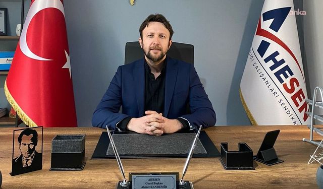 AHESEN Genel Başkanı Kandemir: 'Can güvenliği olmadan sağlık hizmeti de eğitim hizmeti de verilemez'