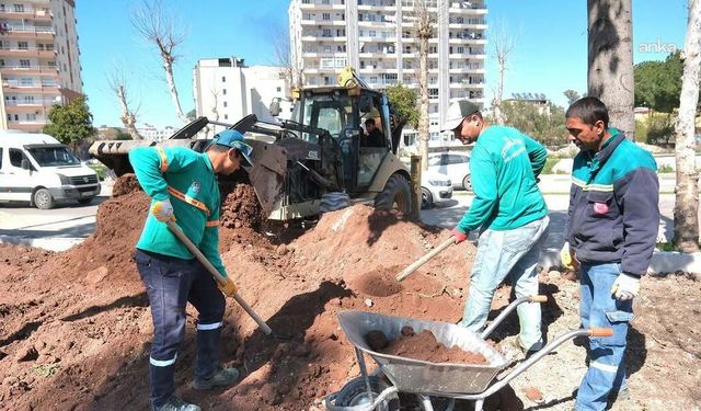 Ceyhan Belediyesi, park ve yaşam alanlarını yaza hazırlıyor