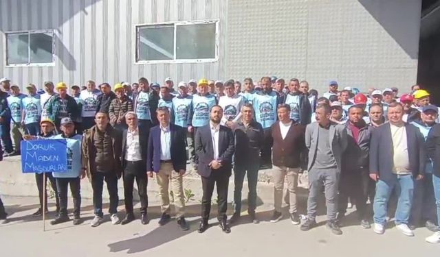 Doruk Maden işçileri Ankara yürüyüşünde... CHP Manisa Milletvekili Bakırlıoğlu: 'TMSF'nin burayı doğru düzgün bir şirkete devretmesi gerekiyordu'