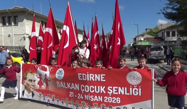 Edirne'de 23 Nisan töreni: 106 yıl önce bugün millet iradesi sarayların gölgesinden kurtarılmıştır