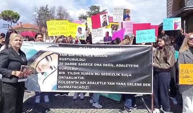 Edirne'de Gülden Coni için adalet yürüyüşü: 'Mezarına gidip ona 'Güldenim rahat uyu, adalet yerini buldu' demek isterdim'