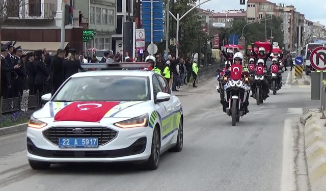 Edirne'de Türk Polis Teşkilatı'nın kuruluşunun 181'nci yıl dönümü kutlandı