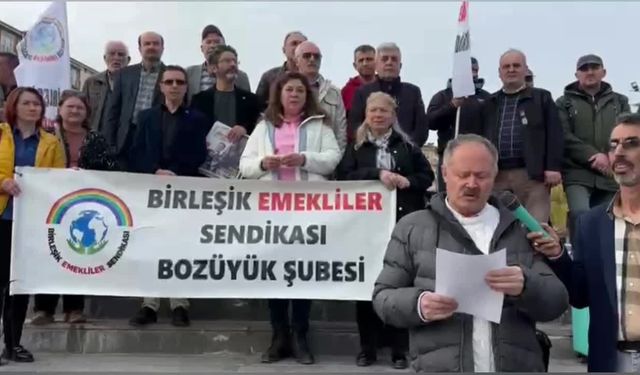 Emekliler Bilecik'ten iktidara seslendi: 'Mayıs ayında ara zam istiyoruz'