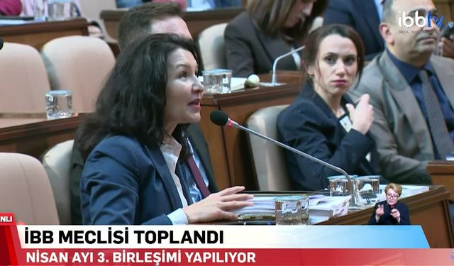İBB Meclisi'nde Ülkü İnanlı'dan iktidara sorumluluk çağrısı: 'İktidar sorumluluk işidir, beceremiyorsanız istifa edeceksiniz'