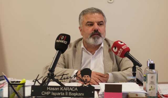 Isparta'da Cumhuriyet Caddesi'ndeki çınarların 'taşınmasına' CHP İl Başkanı Karaca'dan tepki: 'Belediye Başkanının bu yanlıştan bir an önce dönmesini istiyoruz'