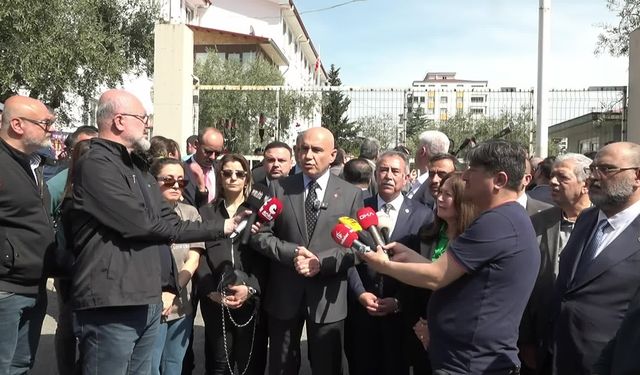 İYİ Parti heyeti, Kahramanmaraş'ta incelemelerde bulundu... Turhan Çömez'den Bakan Tekin'e: 'Bir ay önce bu okulun yöneticileri neden görevden alındı'