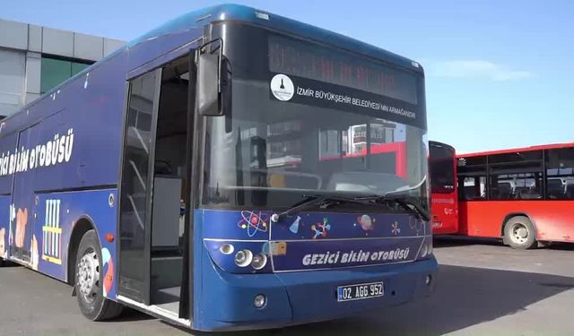 İzmir'den Adıyaman'a dayanışma köprüsü: Gezici Bilim Otobüsü, Adıyamanlı öğrencilerle buluşacak