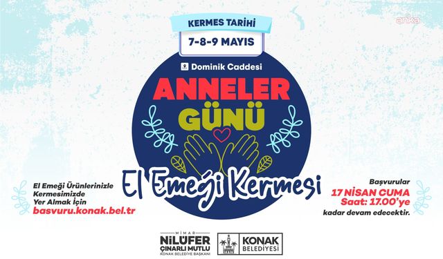Konak'ta Anneler Günü hediyeleri kermesten