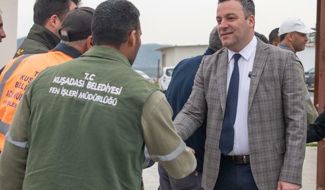 Kuşadası Belediye Başkan Vekili Demirtaş, müdürlük ziyaretlerini sürdürüyor