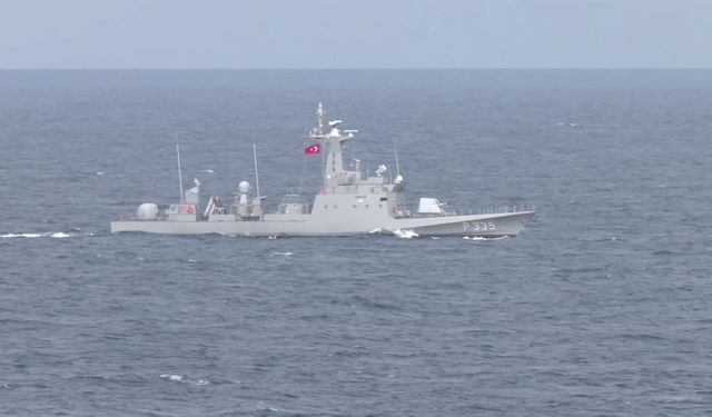 Mavi Vatan-2026 Tatbikatı'nın fiili atış safhası Antalya'da yapıldı