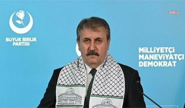 Mustafa Destici'den Kerkük Valiliği görevine seçilen Mehmet Seman Ağa'ya tebrik