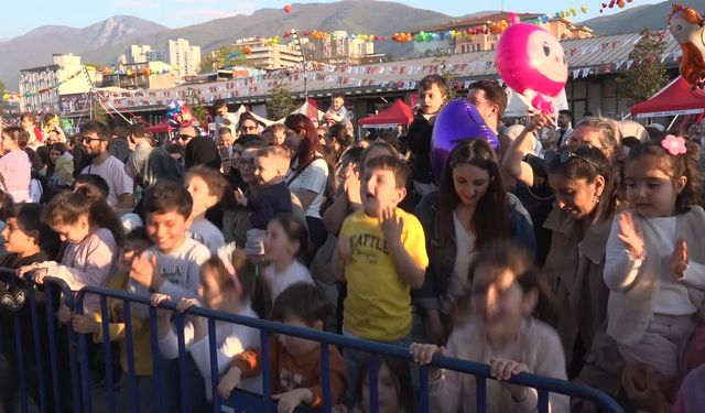 Osmangazi'de 23 Nisan, üç gün boyunca renkli etkinliklerle kutlandı