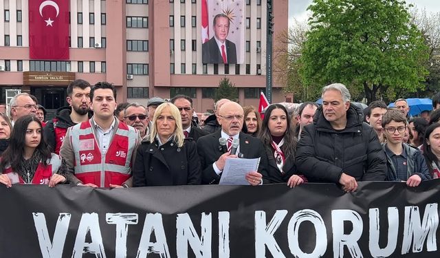 Samsun'da CHP'den 23 Nisan açıklaması: Demokrasi sandıktan çıkan iradeye saygı duymaktır