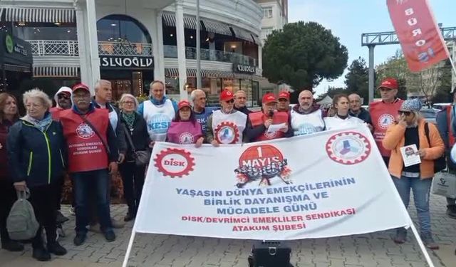 Samsun'da emeklilerden tepki: Emekliler bugün devletin sırtında yük gibi görülüyor