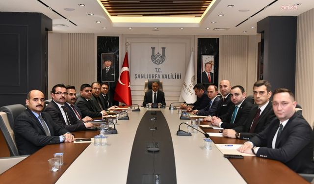 Şanlıurfa'da Vali Hasan Şıldak başkanlığında okullar için güvenlik toplantısı düzenlendi