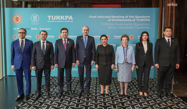 TBMM Başkanı Kurtulmuş, TÜRKPA üyesi ülkelerin Meclis Başkanları ile görüştü