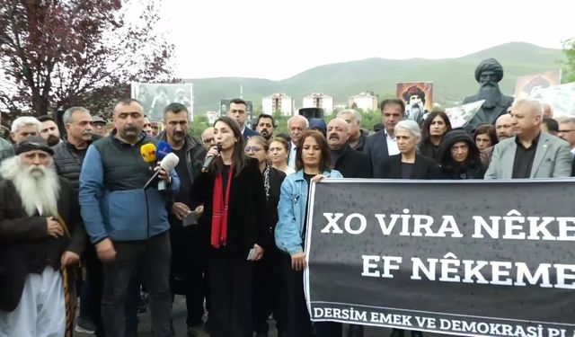 1938 Dersim olaylarının yıl dönümü... DEM Parti Eş Genel Başkanı Hatimoğulları: Seyit Rıza ve yol arkadaşlarının mezar yerleri açıklanmalı