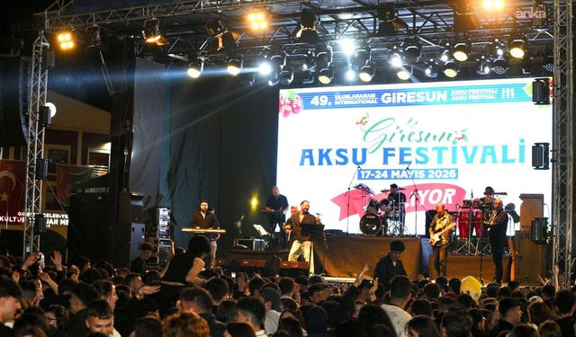 49. Uluslararası Giresun Aksu Festivali'ndeki konserler, büyük beğeni topladı