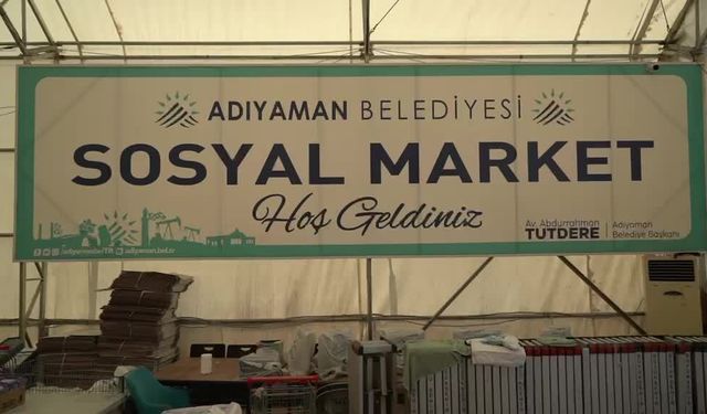 Adıyaman Belediyesi'nden bayram öncesi 4 bin 750 aileye gıda ve hijyen desteği