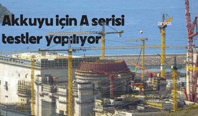 Akkuyu için A serisi testler yapılıyor, Rusya'dan 20 kişilik ekip geldi