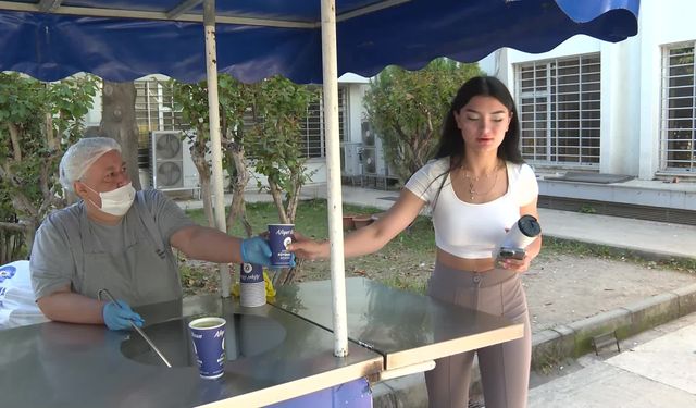 Antalya Büyükşehir Belediyesi'nden öğrencilere final haftası boyunca çorba ikramı