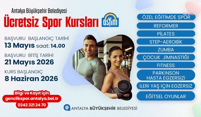 Antalya Spor ve Fitness Merkezleri'nde yaz dönemi kayıtları başladı